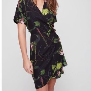 Babaton Wallace Wrap Dress XS